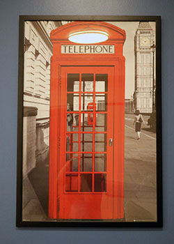 Red phonebooth photo that marks phone zones