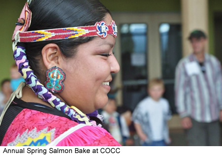 Native American Salmon Bake at COCC