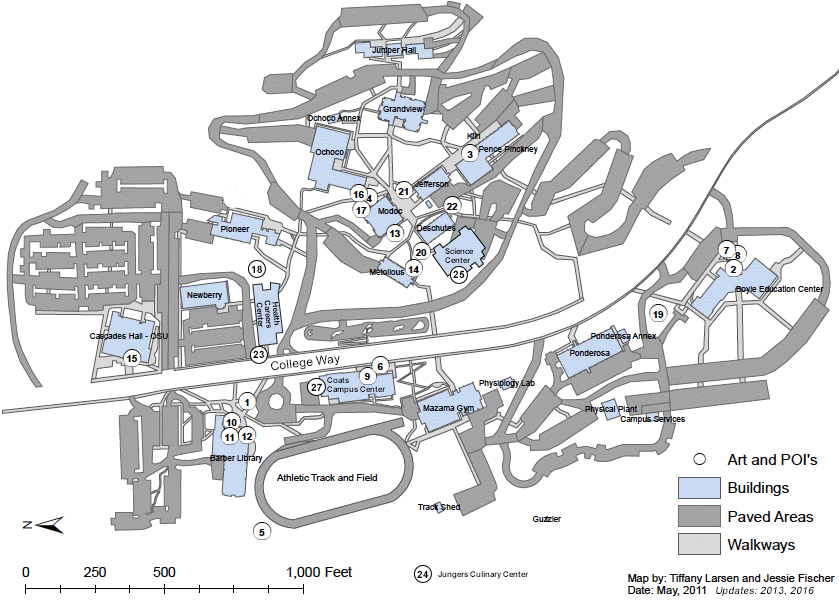 Campus Art Map