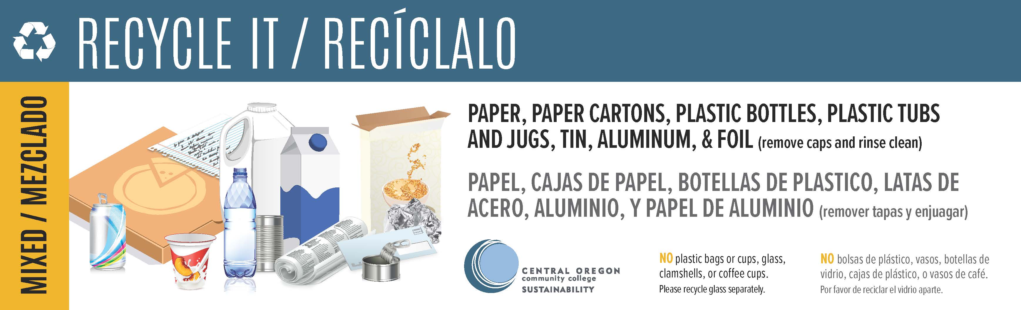 recycle mixed label