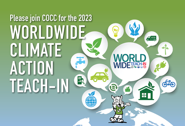 Worldwide climate action teach in header