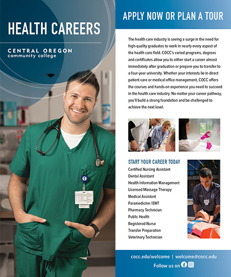 COCC Health Career Options