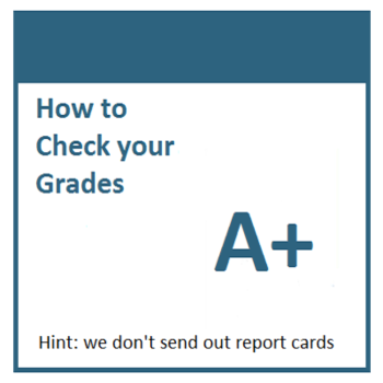 Checking Your Grades