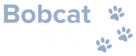 bobcat print button logo