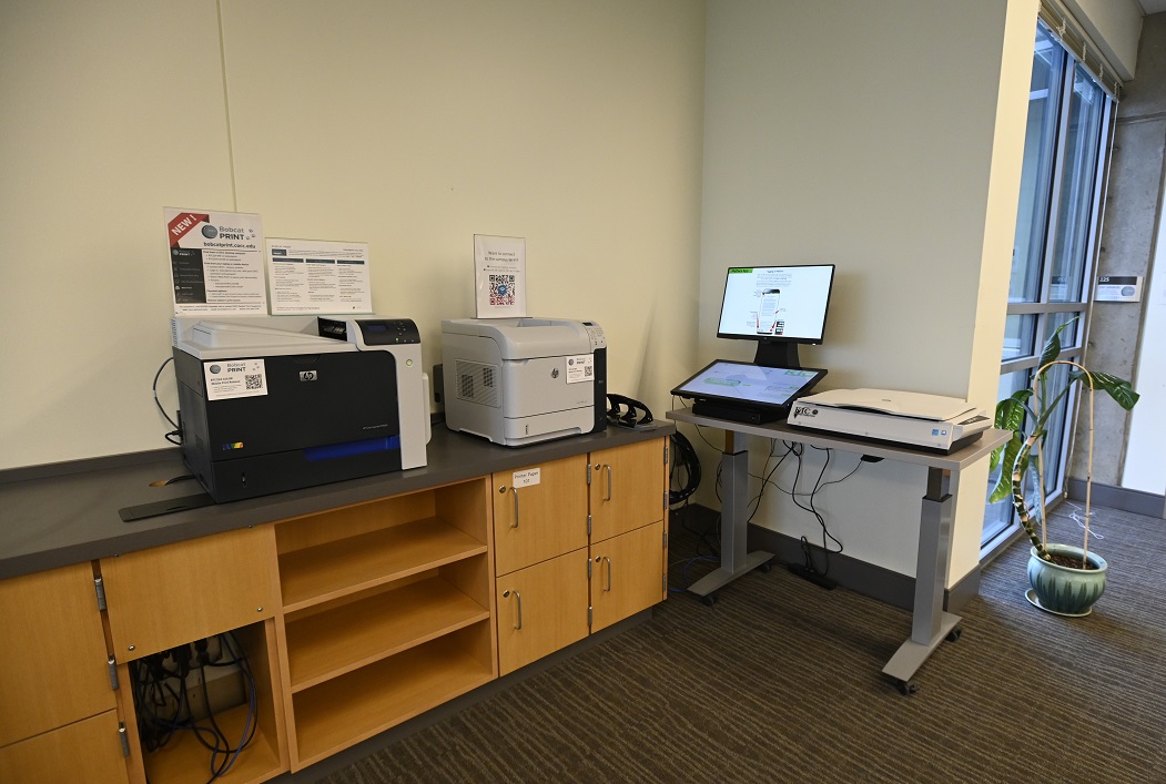 Printer and scanner in the Redmond Student Commons