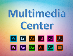 Multimedia Center Sign