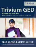 Cover of Trivium GED Preparation 2019-2020 All Subjects