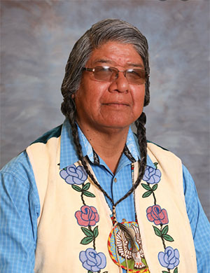 Wilson Wewa of the Confederated Tribes of Warm Springs