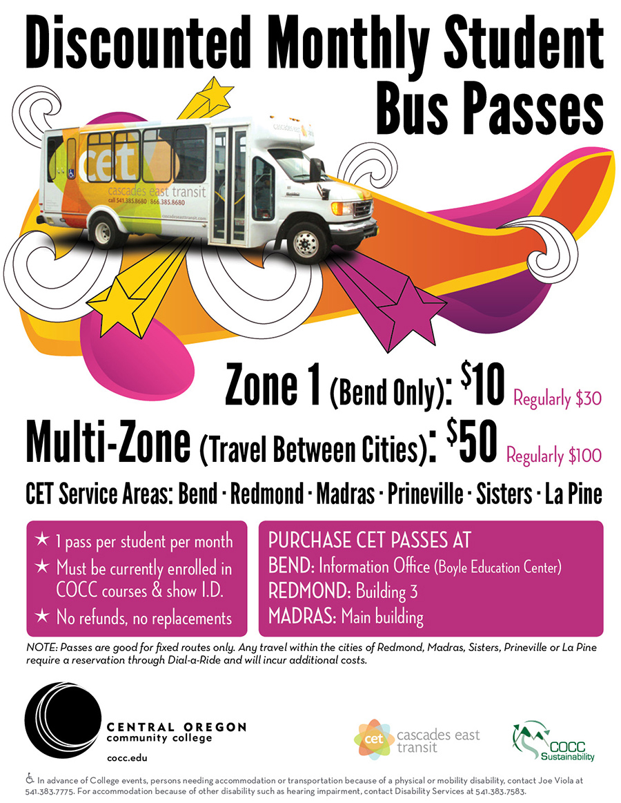 Bus Pass information