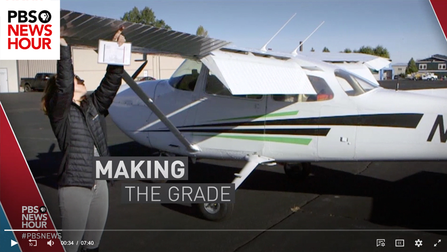 COCC Aviation on PBS News Hour