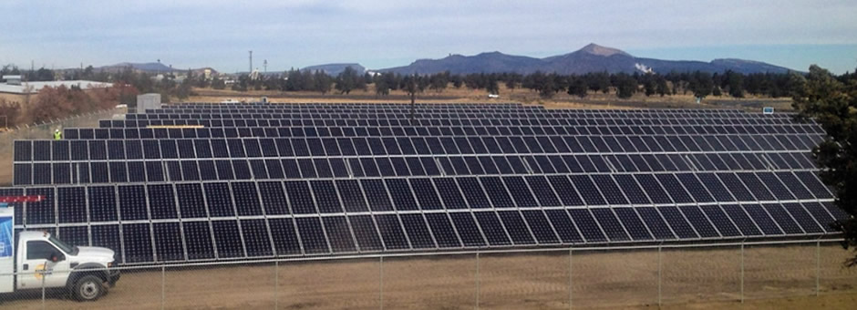 Redmond Solar Array wide Redmond Solar Array wide