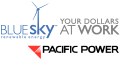 Logo Pacific Power Blue Sky Logo Pacific Power Blue Sky