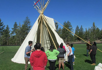 Mazama Field Teepee Mazama Field Teepee