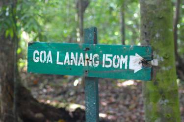 Sign to Goa Lalang